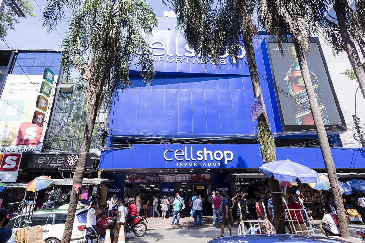 CellShop - Ciudad Del Este – PY - Após a Ponte da Amizade