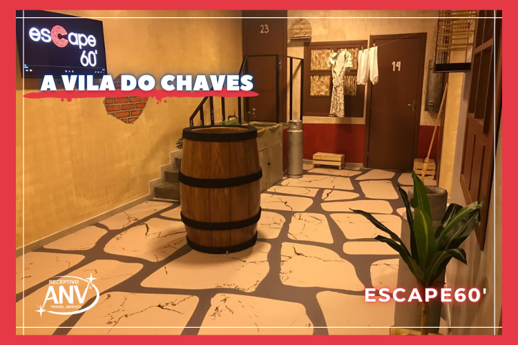 A Vila do Chaves no Escape60 em Foz do Iguaçu