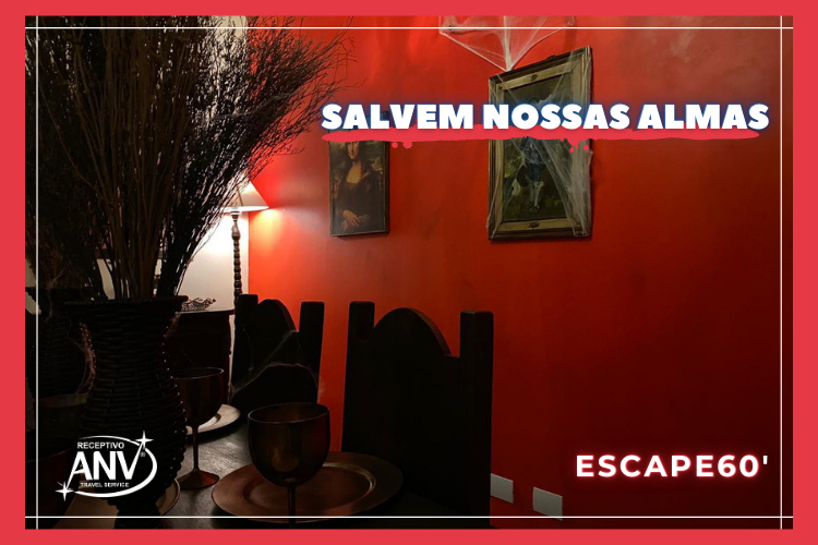 Salvem Nossas Almas no Escape60 em foz do iguaçu