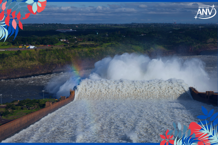 Vertedouro de Itaipu | Foto: Alexandre Marchetti | Turismo: Itaipu Binacional fecha 2020 com números positivos